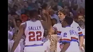 John Salley's Energy Helps Close Out the Bulls in Game 7 (14 points, 3 Dunks)