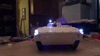 BMP-1 1/16 scale RC electronic trial