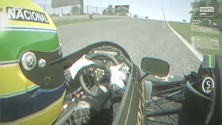 Assetto Corsa - Ayrton Senna -Onboard Imola 1986 -Lotus 98T Modded