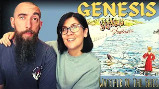 Genesis - Watcher Of The Skies (REACTION) with my wife