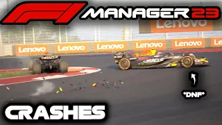 F1 Manager 23 - Crashes Compilation