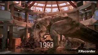 evolucão do t.rex ,velociraptor , brachossauro