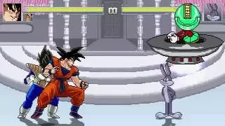 AN Mugen Request #735: Goku & Vegeta VS Bugs Bunny & Marvin