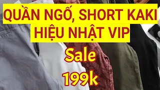 QUẦN NGỐ KAKI HIỆU NHẬT VIP UNIQLO GAP DICKIES 1/5 X91-X141