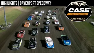 World of Outlaws CASE Late Models at Davenport Speedway August 27, 2022 | HIGHLIGHTS