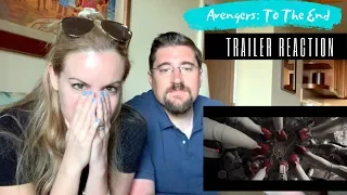 AVENGERS 4: ENDGAME 'To The End' Trailer Reaction