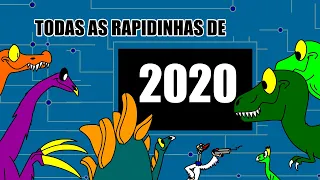 Todas as rapidinhas de 2020 do Mesozoico Zoado + SURPRESA NO FINAL