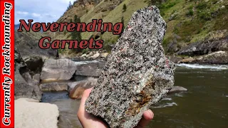 Millions of Garnets on the Salmon River