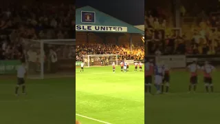 Carlisle vs Sunderland penalty goal