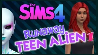 CREEPY GRIM REAPER~ The Sims 4 | Runaway Teen Challenge | Part 1