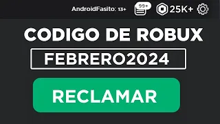 Codigos que te Dan Robux GRATIS✅️en Roblox FEBRERO 2024