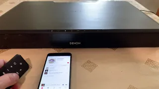 Denon DHT-100 review 2. Bluetooth feature. Денон DHT-100 воспроизведение по bluetooth.