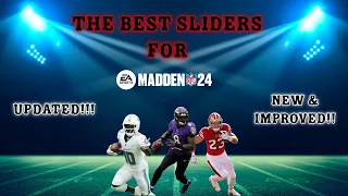 These are the most REALISTIC sliders for Madden 24 (Updated)