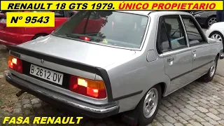 Renault 18 GTS 1979. Conservado como nuevo. Unico propietario.