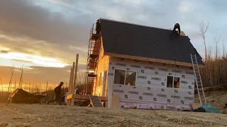 Alaska complete time lapse of Zack’s Cabin