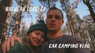 Weekend at Big Bear Lake, CA | Car Camping Vlog