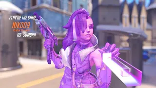 WEIRD SOMBRA ULT ACE TEAMKILL IN COMPETITIVE - OVERWATCH 2 POTG