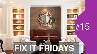 Small Living Room Decorating Ideas | Interior Design | Fix It Fridays #15