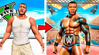 ME CONVIERTO en LUCHADOR de la WWE en GTA 5 !