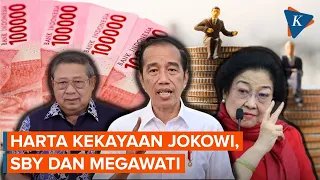 Segini Harta Kekayaan Jokowi, SBY, dan Megawati