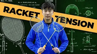 How to Choose the PERFECT Racket Tension (badminton tip)