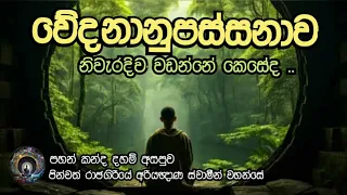 භව නිරෝධය | වේදනානුපස්සනාව නිවැරදිව වඩන්නේ කෙසේද | පින්වත් රාජගිරියේ අරියඥාණ ස්වාමීන් වහන්සේ