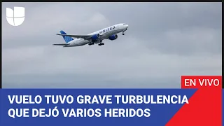 Edición Digital: Un vuelo experimentó una grave turbulencia que dejó varios heridos