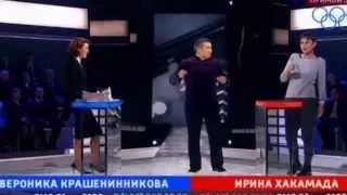 Соловьев опешил от того что сказала Хакамада про Украину!!!!