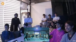 SEVENTEEN reaction to BTS - 'FAKE LOVE' MV