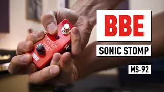 Обзор педали BBE Sonic Stomp MS-92 - Из говна конфету? | Сергей Табачников