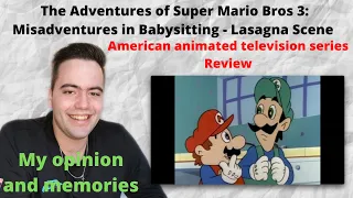 The Adventures of Super Mario Bros 3: Misadventures in Babysitting - Lasagna Scene Review/Commentary