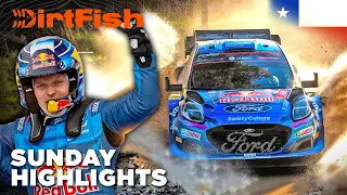 Tänak Wins as Suninen Crashes! | WRC WRC Rally Chile 2023 Sunday Highlights