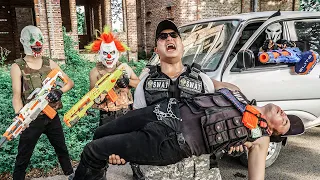 LTT Films : Marines S.E.A.L X Nerf Guns Fight Beast Army Mask Avenger TEAM SWAT