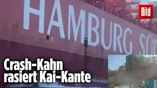 Containerschiff ist völlig außer Kontrolle | „Cap San Antonio“