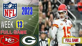 Chiefs vs  Packers Week 13 FULL GAME 12/3/23 | NFL Highlights Today