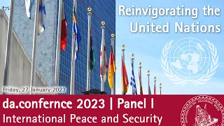 da.conference 2023: Panel I on International Peace and Security