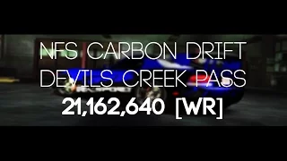 [DSL] NFS Carbon Drift: Devils Creek Pass - 21,162,640 (World Record)