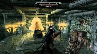 Skyrim - Test video capture from Bandicam