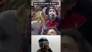 Kiss cams can be really awkward 😅#shorts #reaction #respect #tiktok #viralshorts #shortsvideo