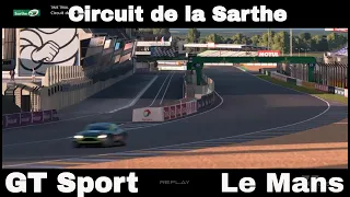 Morning at Le Mans Circuit de la Sarthe - GT Sport Aston Martin V12 Vantage GT3 Gran Turismo