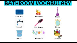 Bathroom Items in English | Learn English with pictures