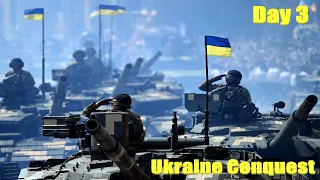 Ukraine Conquest (Day 3) | Modded Call To Arms