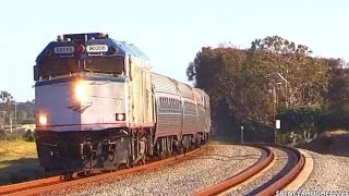 Trains in Oceanside, CA (February 8th, 2014)