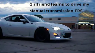 Teaching My Girlfriend How To Drive Manual Transmission On My Scion FRS