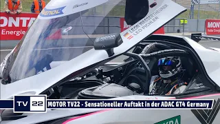 MOTOR TV22: Sensationeller Auftakt für Pichler und Wassertheurer im X-Bow in der ADAC GT4 Germany