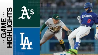 A's vs. Dodgers Game Highlights (8/3/23) | MLB Highlights