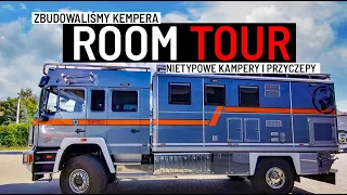 ZBUDOWALIŚMY KAMPERA - Wóz Strażacki, Kamper z Karetki, Przyczepy i inne - ROOM TOUR