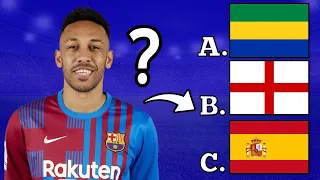 Guess Player's Nationality PART 4 | Football Quiz Challenge