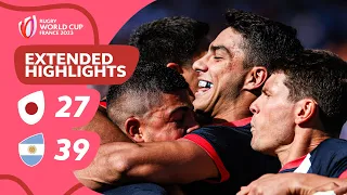 Los Pumas qualify after Japan epic! | Japan v Argentina | Rugby World Cup 2023 Extended Highlights