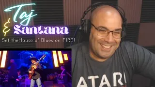 Carlos Santana & Taj Farrant Reaction (Live at the house of blues) Shakes - P Reacts